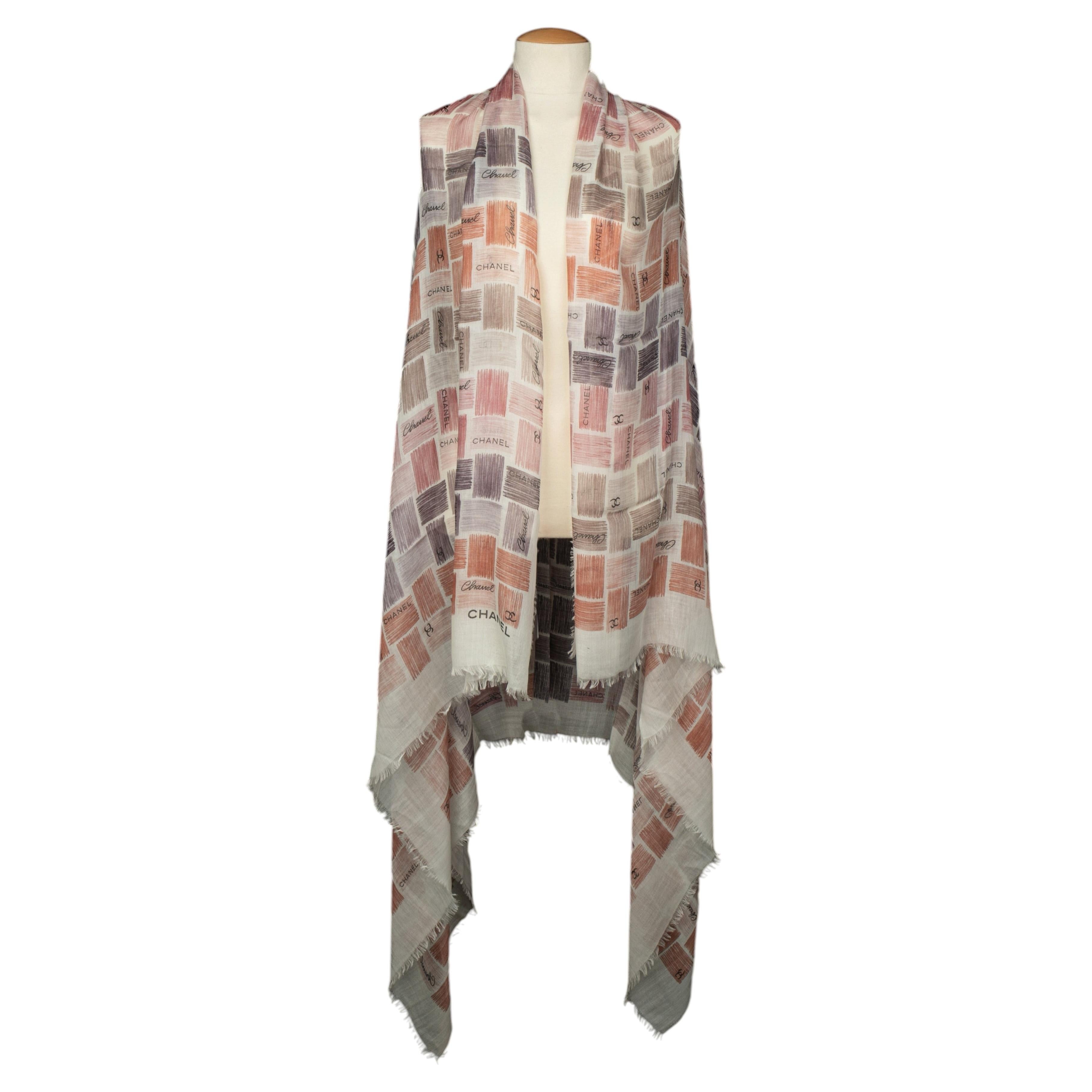 Foulard in cashmere Chanel