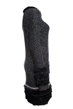 Chanel, Cashmere fur fringe dress