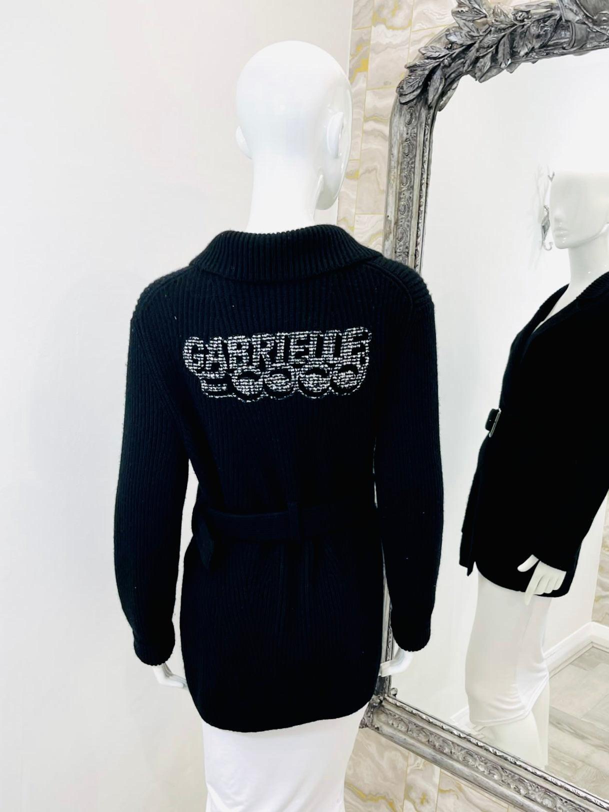 Chanel Cashmere Gabrielle Coco Cardi/Coat For Sale 1