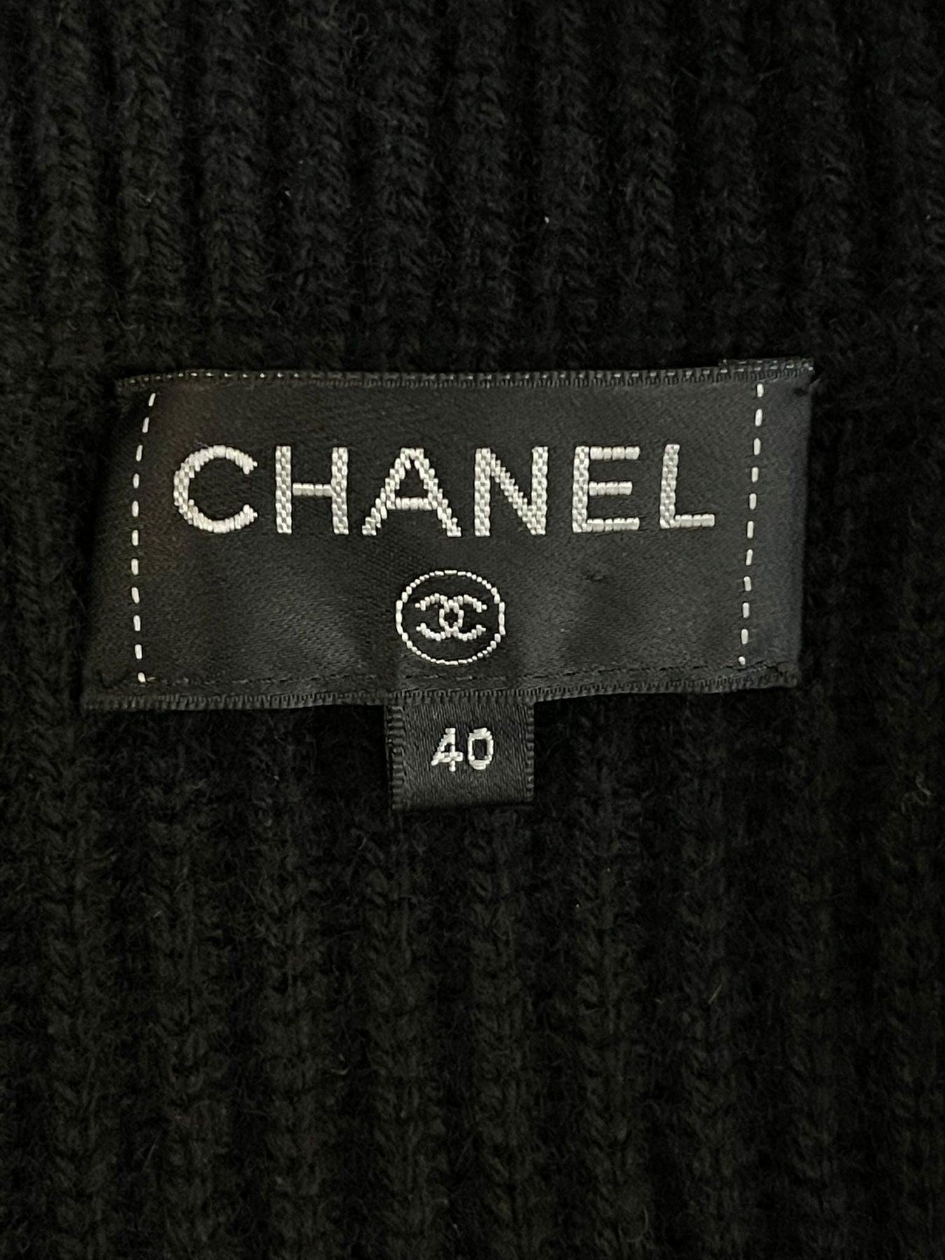 Chanel Cashmere Gabrielle Coco Cardi/Coat For Sale 3