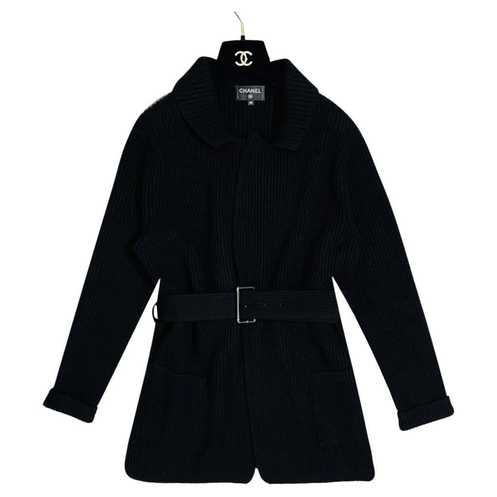 Chanel Cashmere Gabrielle Coco Cardi/Coat For Sale