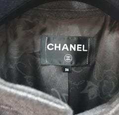 CHANEL Cashmere Gray Paris Hamburg Coat