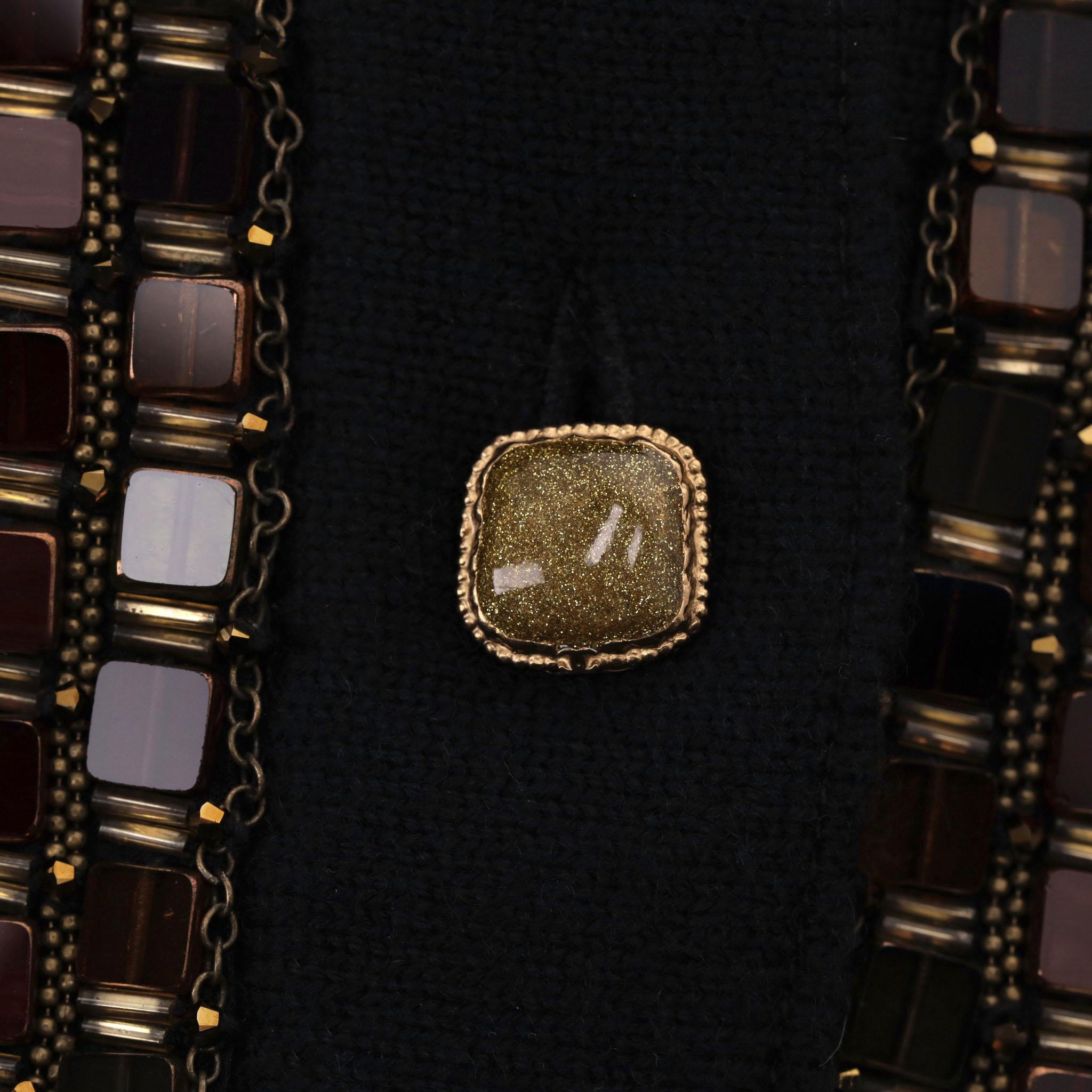Women's Chanel Cashmere Jewelled Cardigan/Jacket