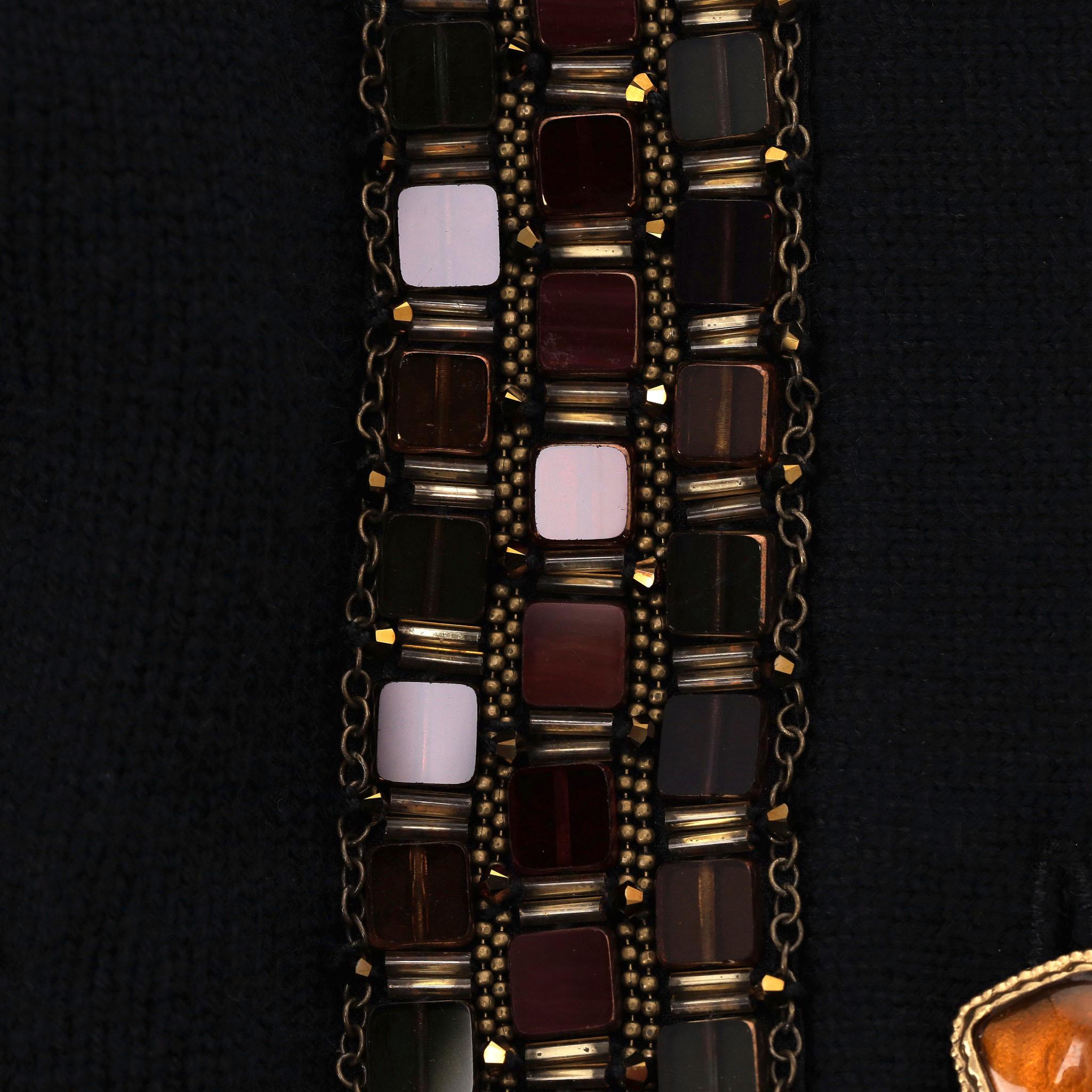 Chanel Cashmere Jewelled Cardigan/Jacket 1