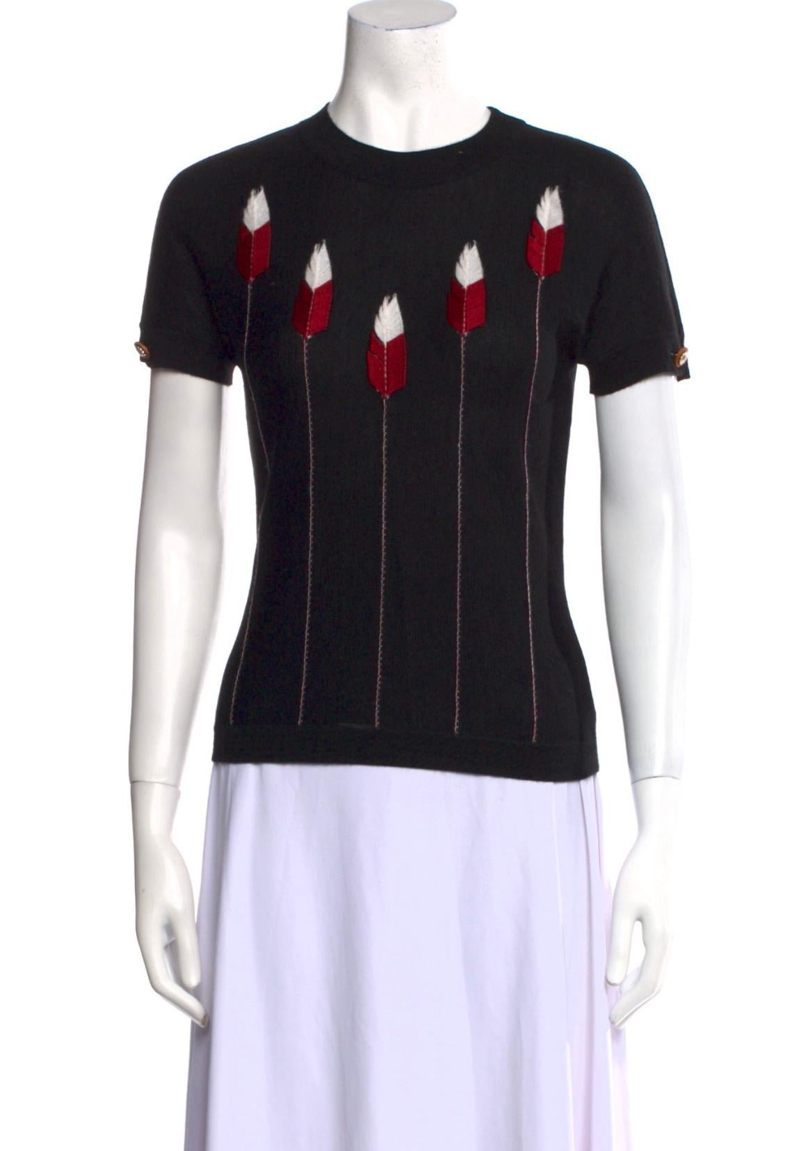 Chanel Paris / Dallas Cashmere Jumper 36 FR 2