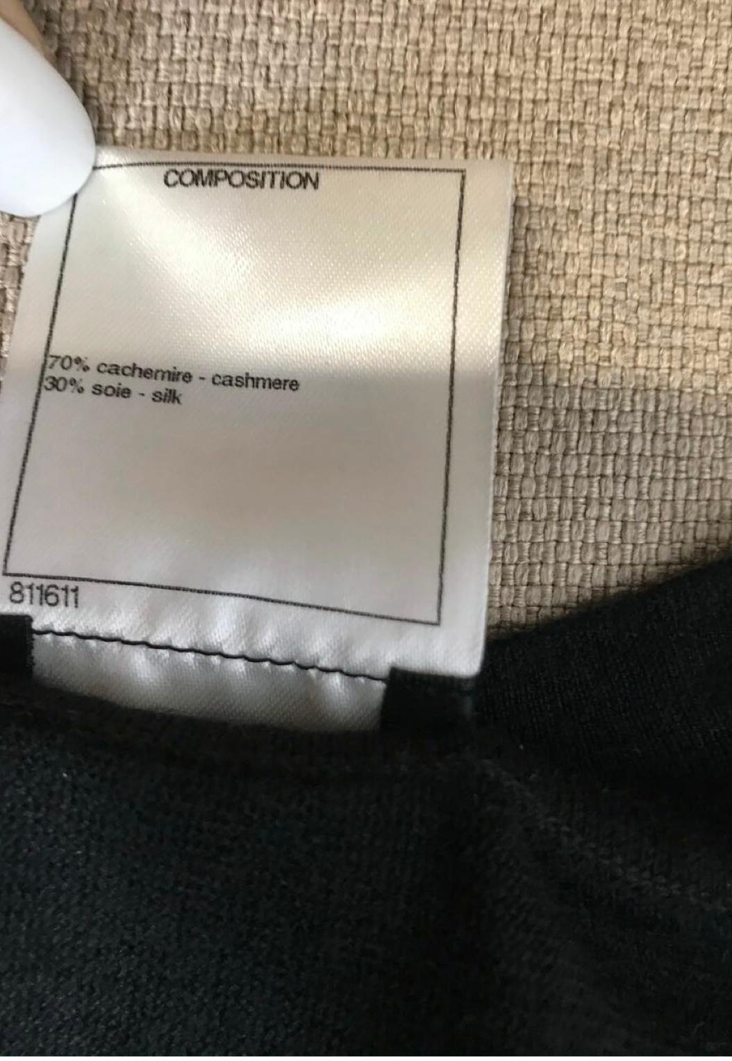 Chanel Paris / Dallas Cashmere Jumper 36 FR 5