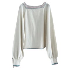 Pull en cachemire Chanel Collection Paris/Seoul 