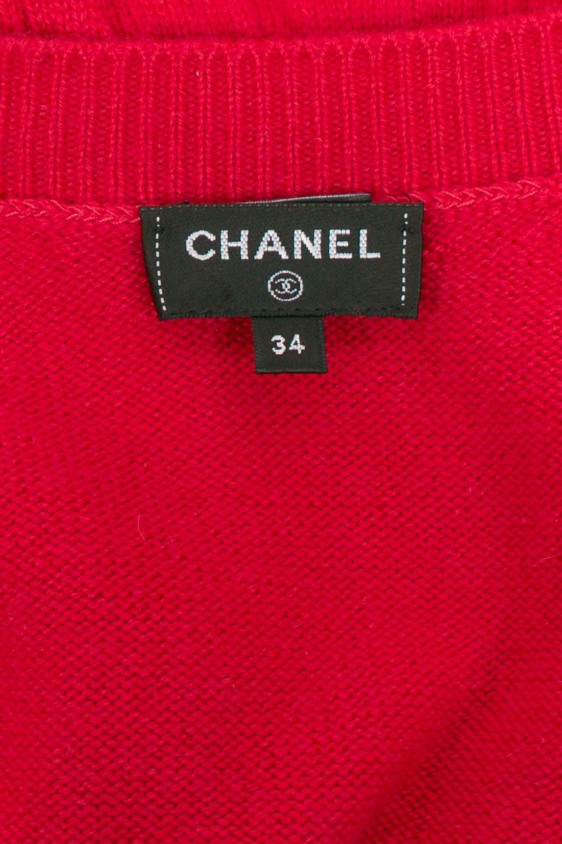Combinaison en cachemire Chanel en vente 4