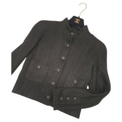 Chanel Cashmere/Linen Jacket - Size 38