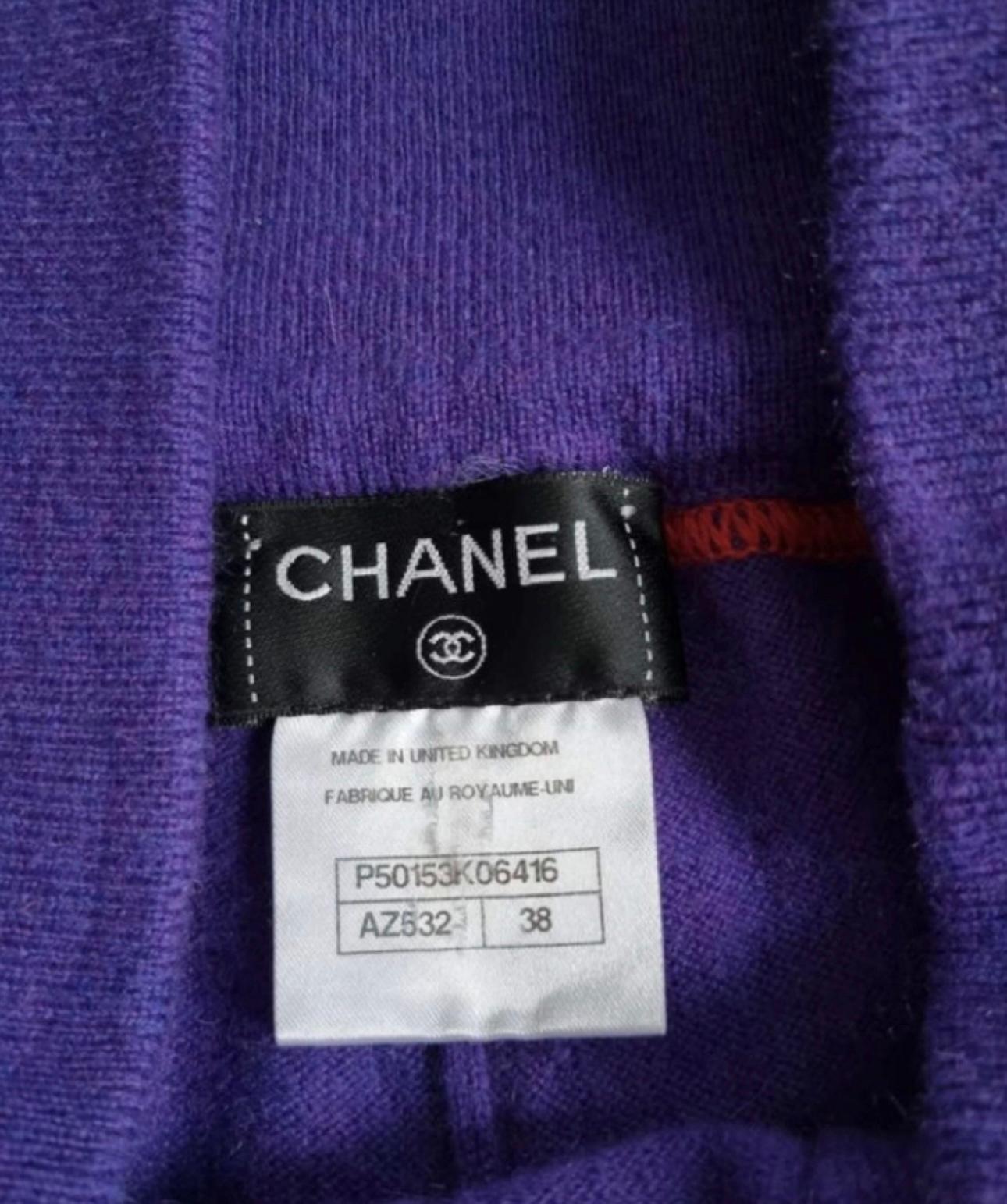Tuta Chanel in cashmere 2