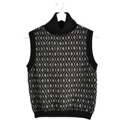 Chanel Kaschmir Mix ärmelloser Pullover Herbst 2015 (15K)