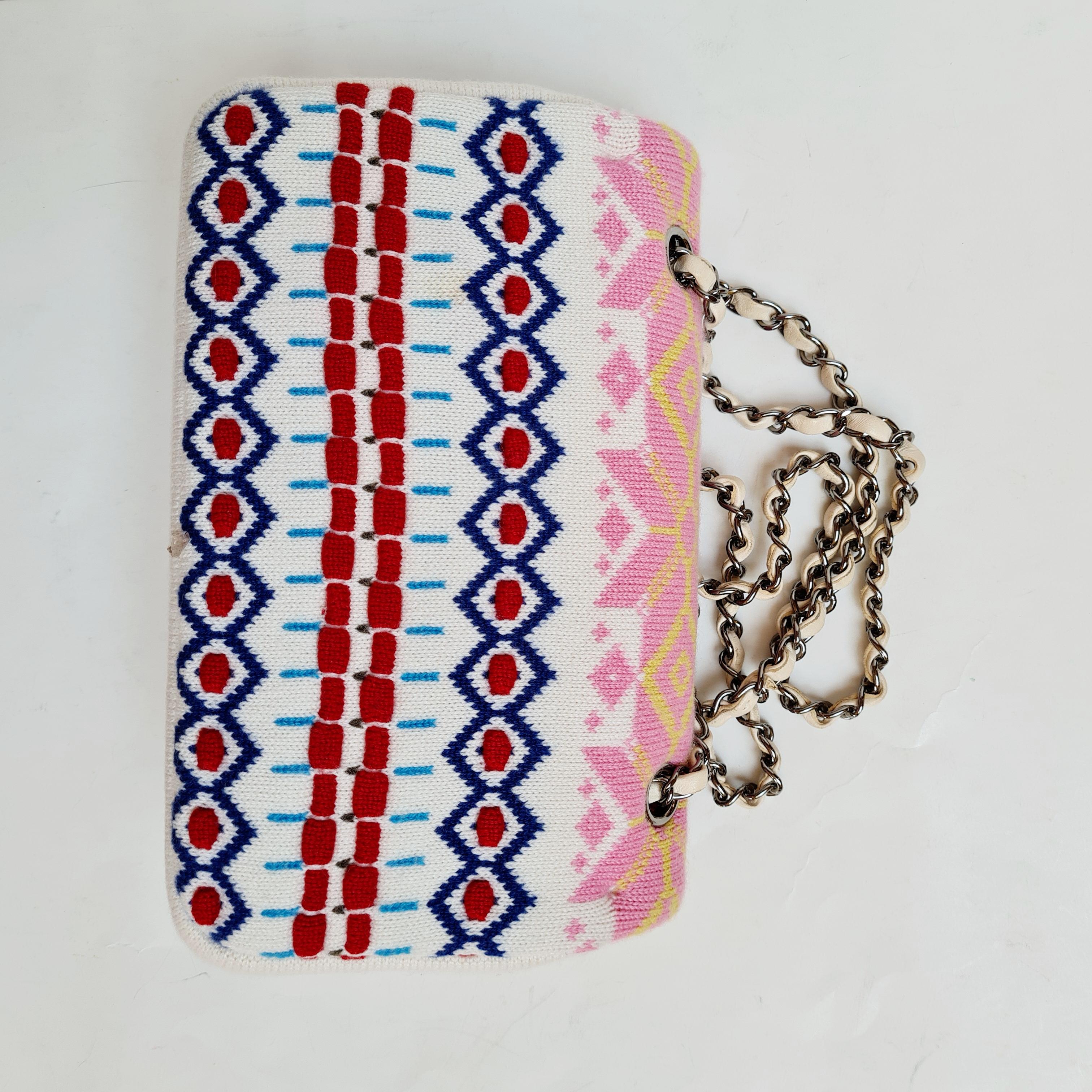 Chanel Cashmere Paris-Salzburg Medium Flap Bag  6