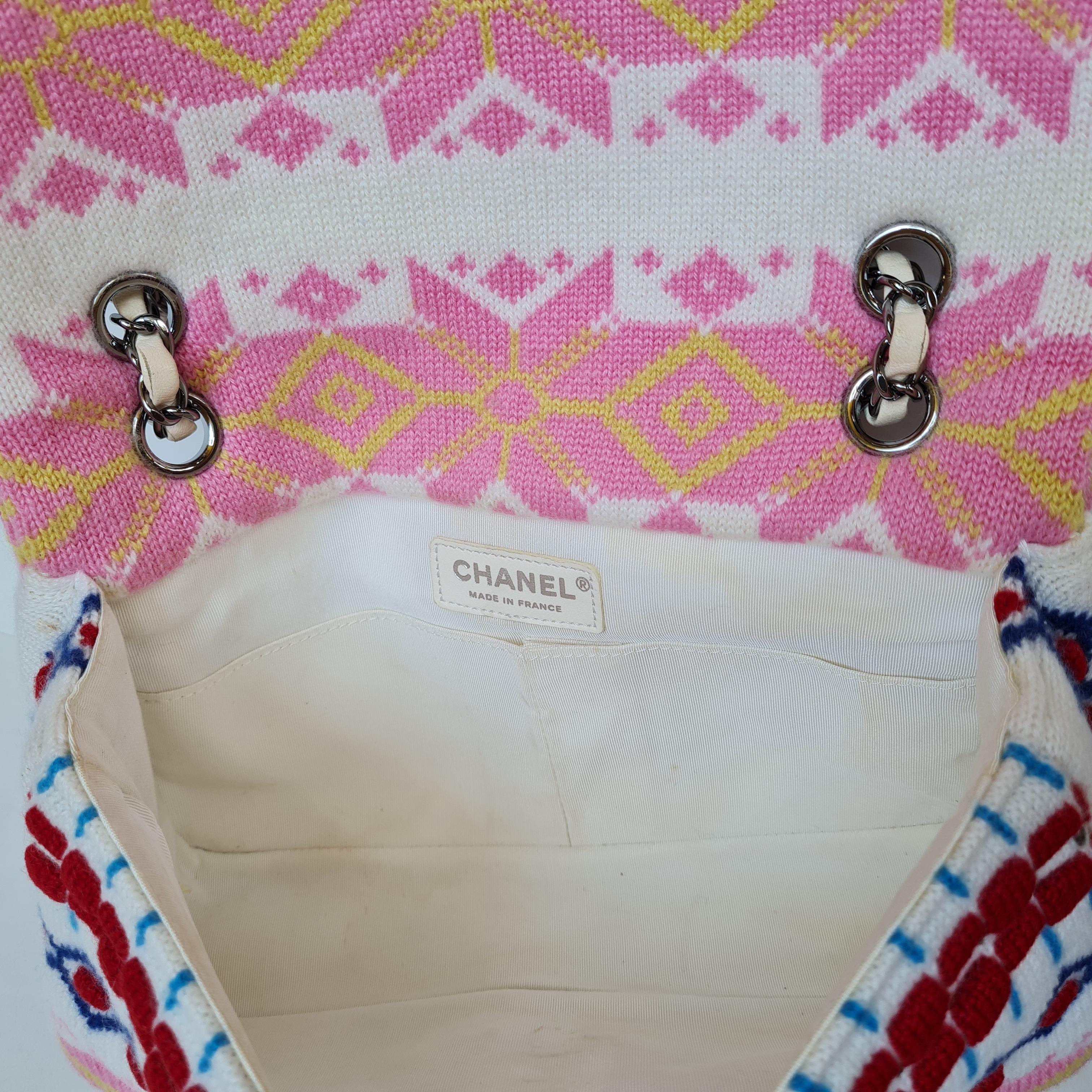 Chanel Cashmere Paris-Salzburg Medium Flap Bag  9