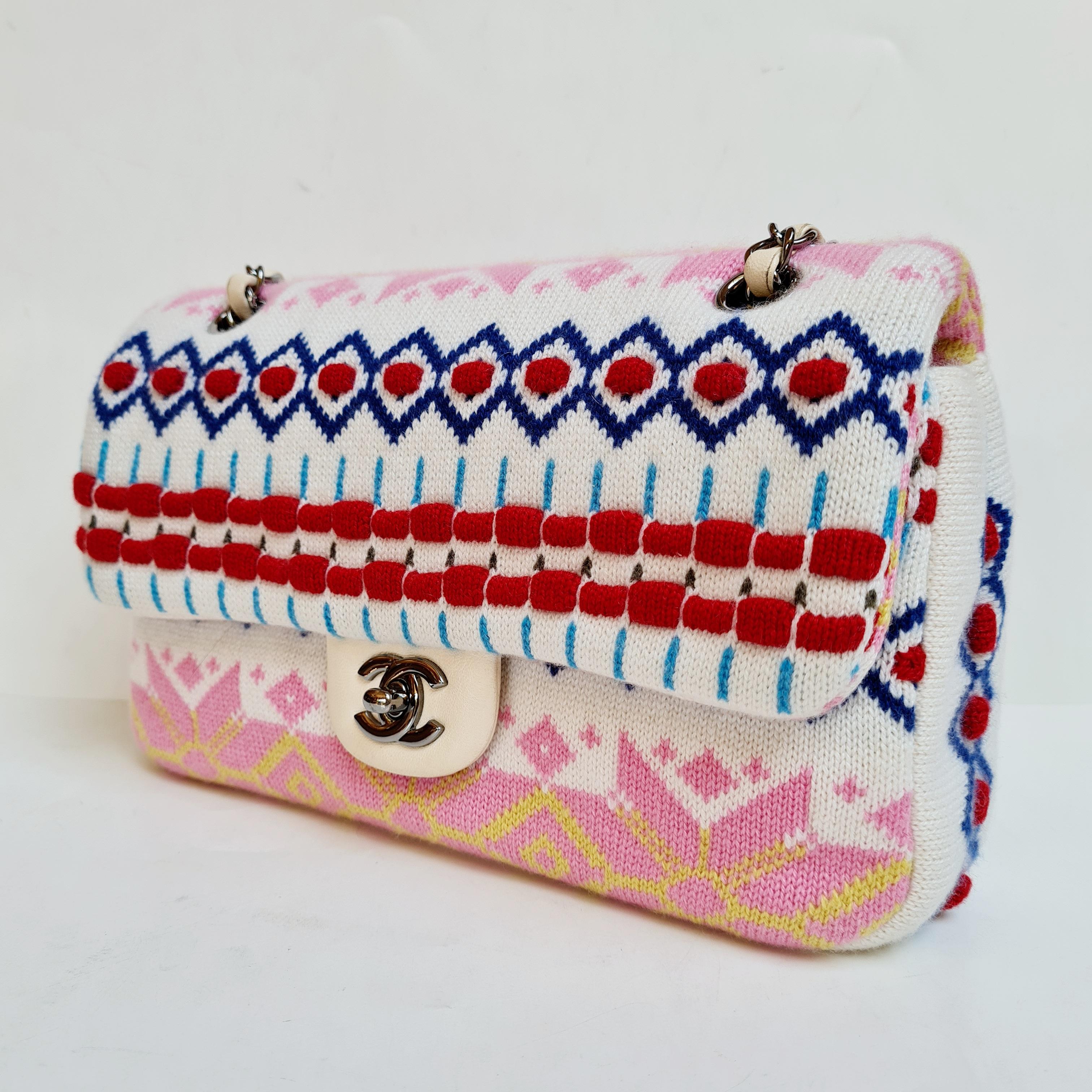 Chanel Cashmere Paris-Salzburg Medium Flap Bag 1