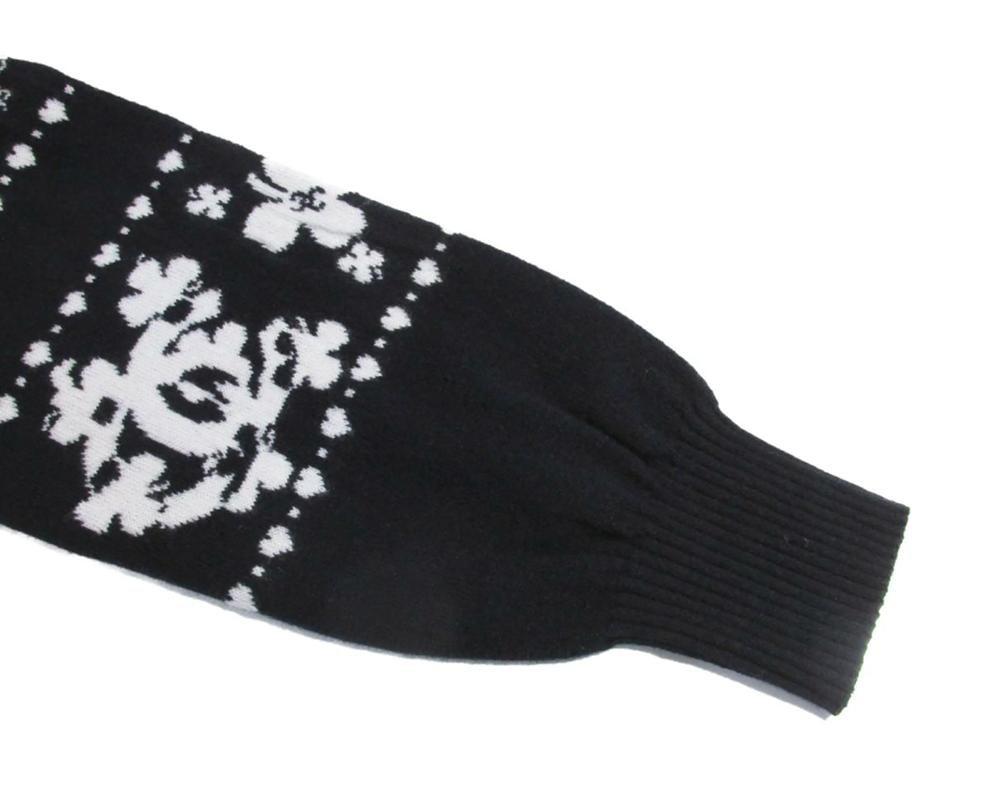 Femenino o masculino Chanel Jersey de cachemira CC logo 34 FR en venta