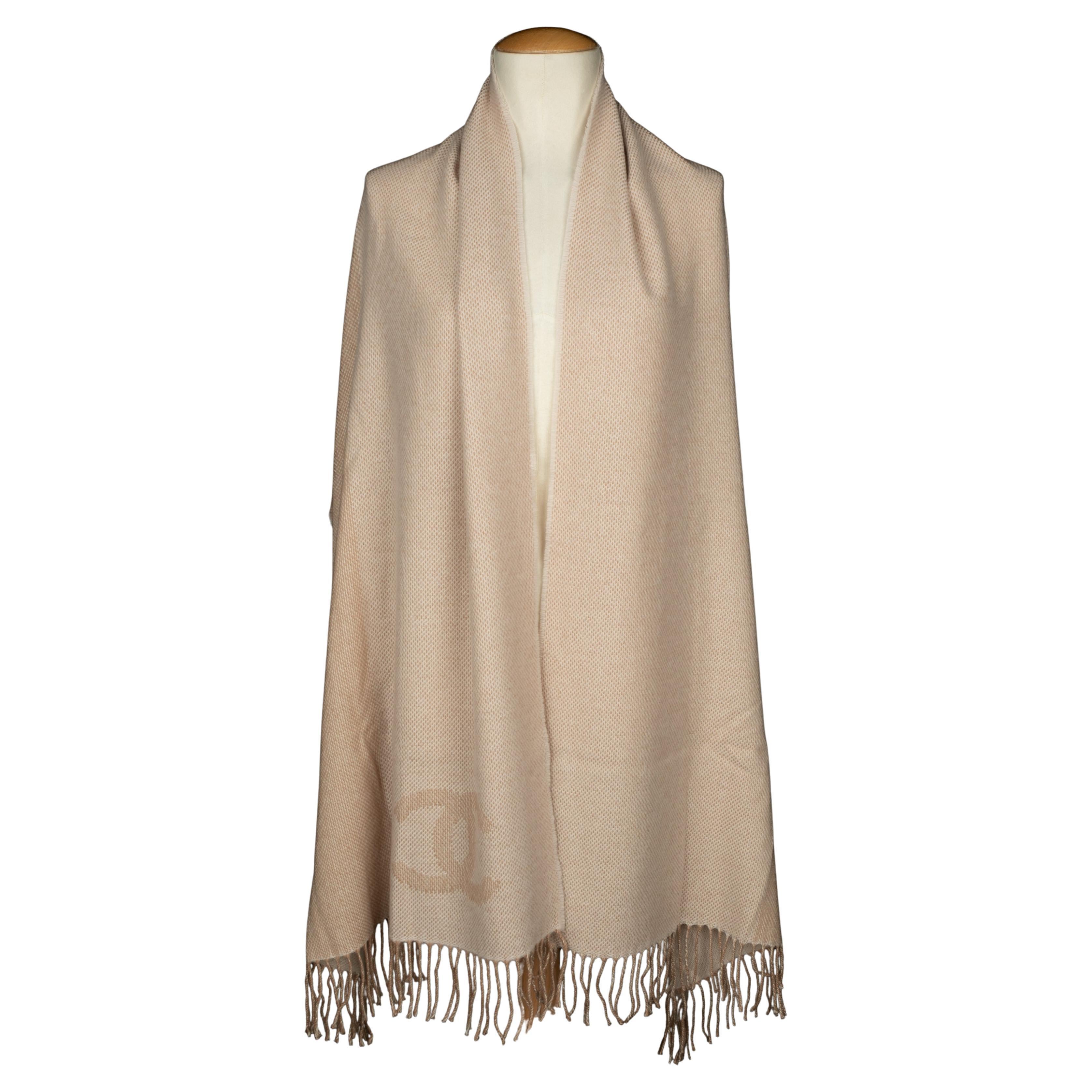 Chanel cashmere stole