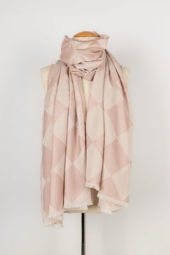 Chanel Cashmere Stole in Pink Tones