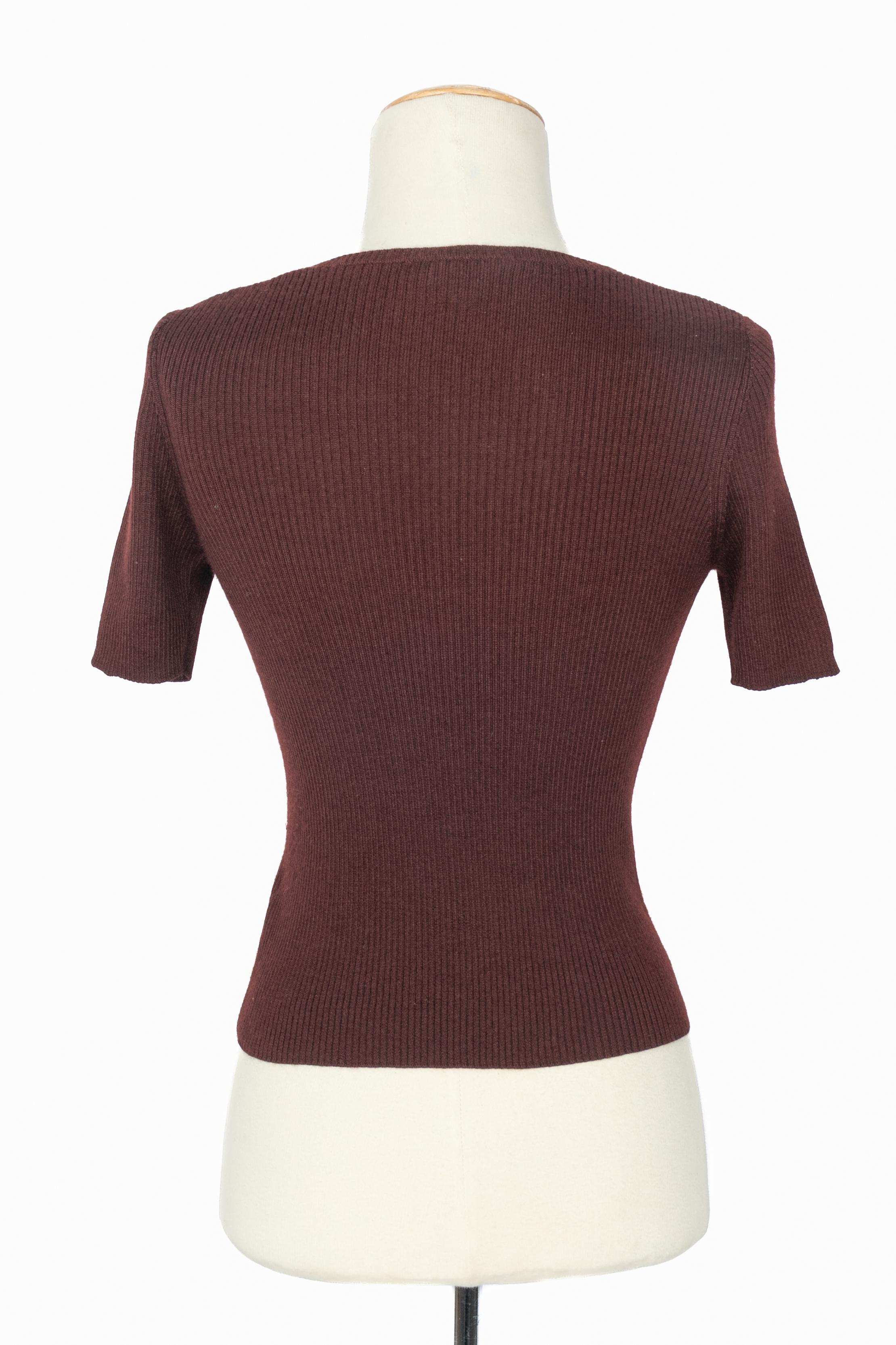 Chanel Kaschmirpullover im Zustand „Hervorragend“ im Angebot in SAINT-OUEN-SUR-SEINE, FR