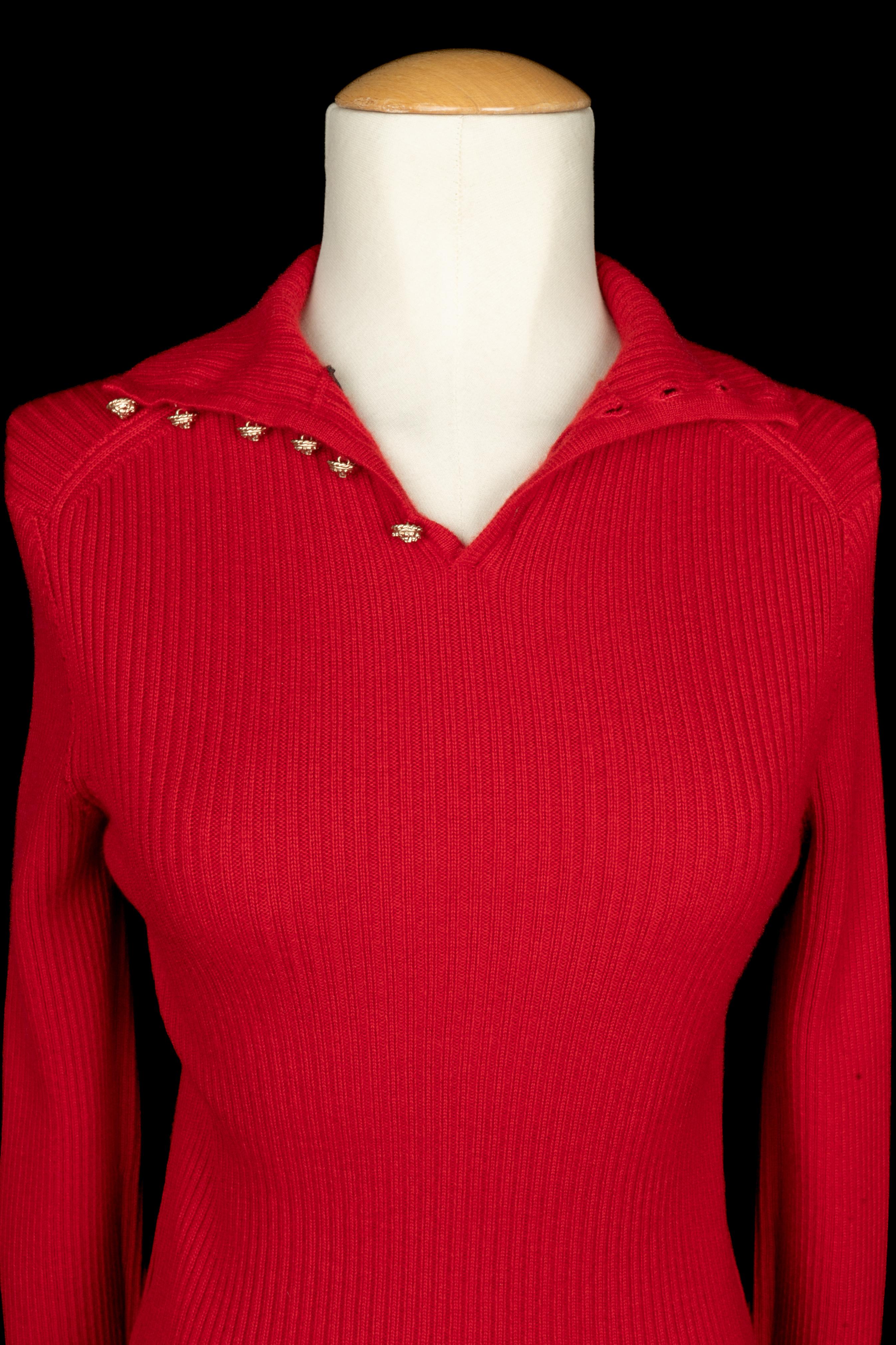 Chanel cashmere sweater Excellent état - En vente à SAINT-OUEN-SUR-SEINE, FR