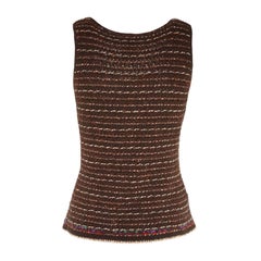 Chanel cashmere Tank Top
