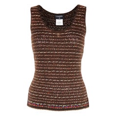 Chanel cashmere Tank Top