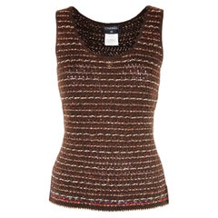 Chanel cashmere Tank Top