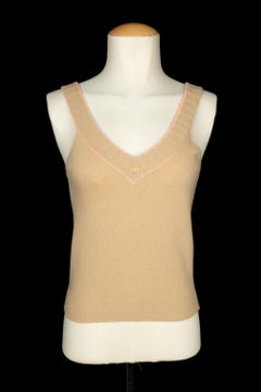 Chanel cashmere top