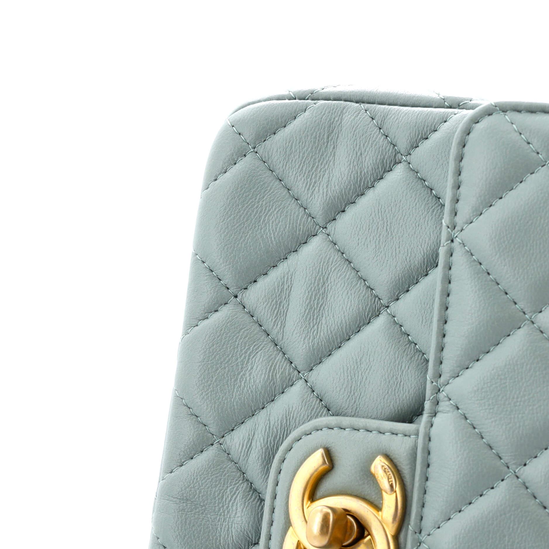 Chanel Casino Royale Charms Square Flap Bag Quilted Lambskin with Enamel Small 1