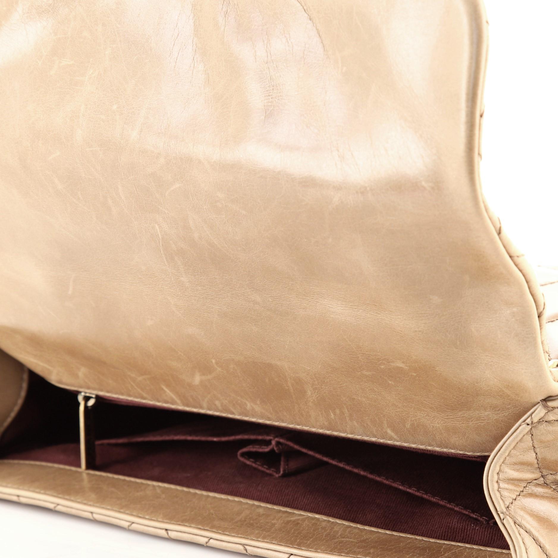Chanel Castle Rock Flap Bag Quilted Glazed Calfskin Medium 1