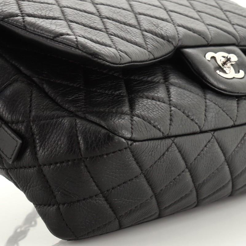 Chanel Casual Journey Flap Bag Quilted Deerskin Jumbo 2