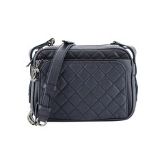 Chanel Casual Rock Airlines Messenger Bag Quilted Goatskin Small 