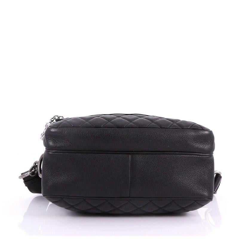 Women's Chanel Casual Rock Airlines Shoulder Bag Quilted Goatskin Medium