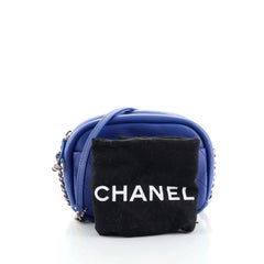 Chanel Casual Trip Camera Case Quilted Goatskin Small