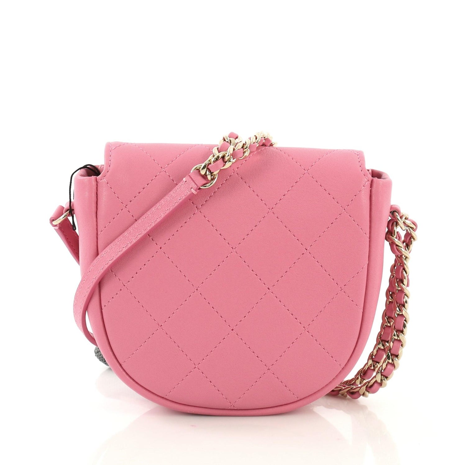 Chanel Casual Trip Messenger Bag Quilted Lambskin Mini At 1stdibs
