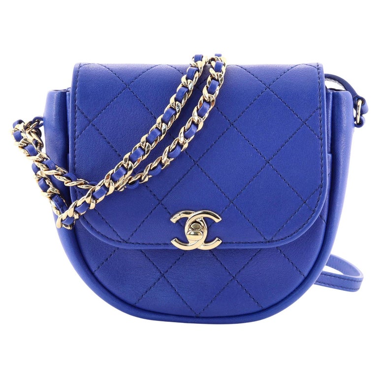 Chanel Casual Trip Messenger Bag Quilted Lambskin Mini at 1stDibs