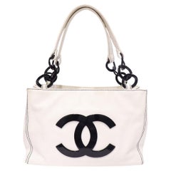 Used Chanel Caviar Bekko Chain Tote