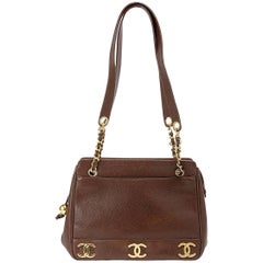 Chanel Caviar Chestnut Bag, 1990s
