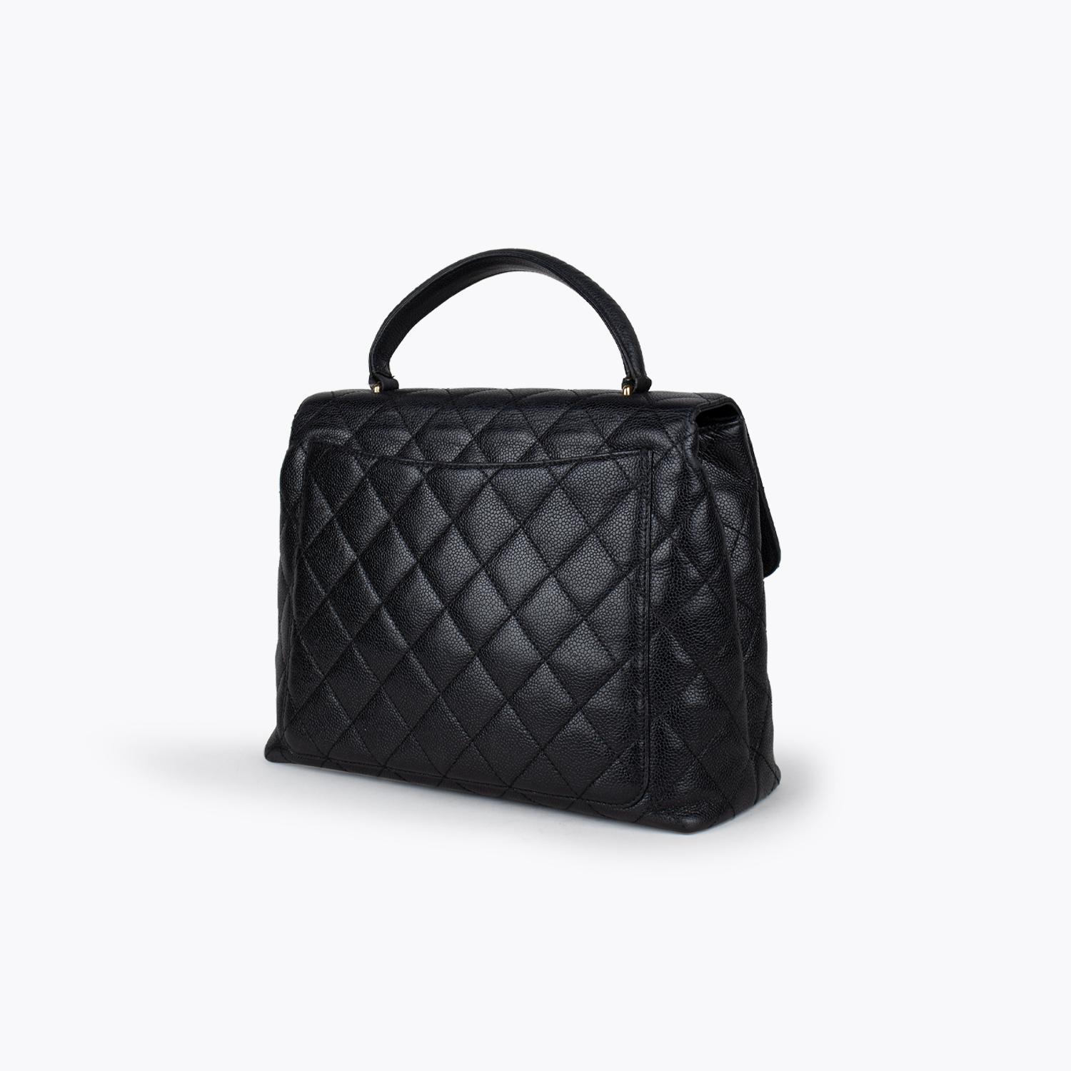 Chanel Caviar Kelly Bag In Good Condition For Sale In Sundbyberg, SE