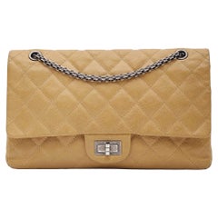 Chanel Caviar Leather 2.55 Reissue Maxi 227 Double Flap Bag