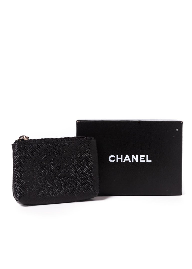 Chanel Caviar Leather Keychain OKey Holder Wallet 2012 at 1stDibs