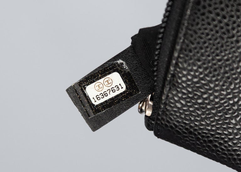 Chanel Caviar Leather Keychain O-Key Holder Wallet 2012 at 1stDibs  chanel  keychain wallet, chanel caviar key holder, chanel key pouch
