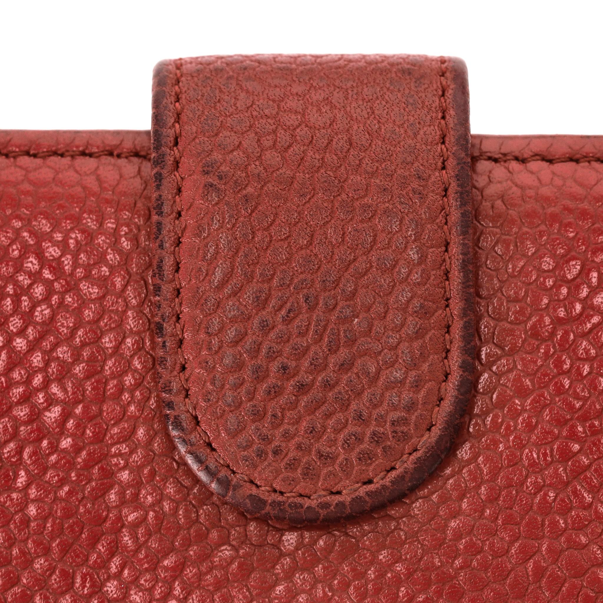 Chanel Caviar Leather Timeless 'CC' Logo Wallet For Sale 7