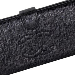 Chanel Caviar Long Leather CC French Purse Wallet CC-0213N-0026