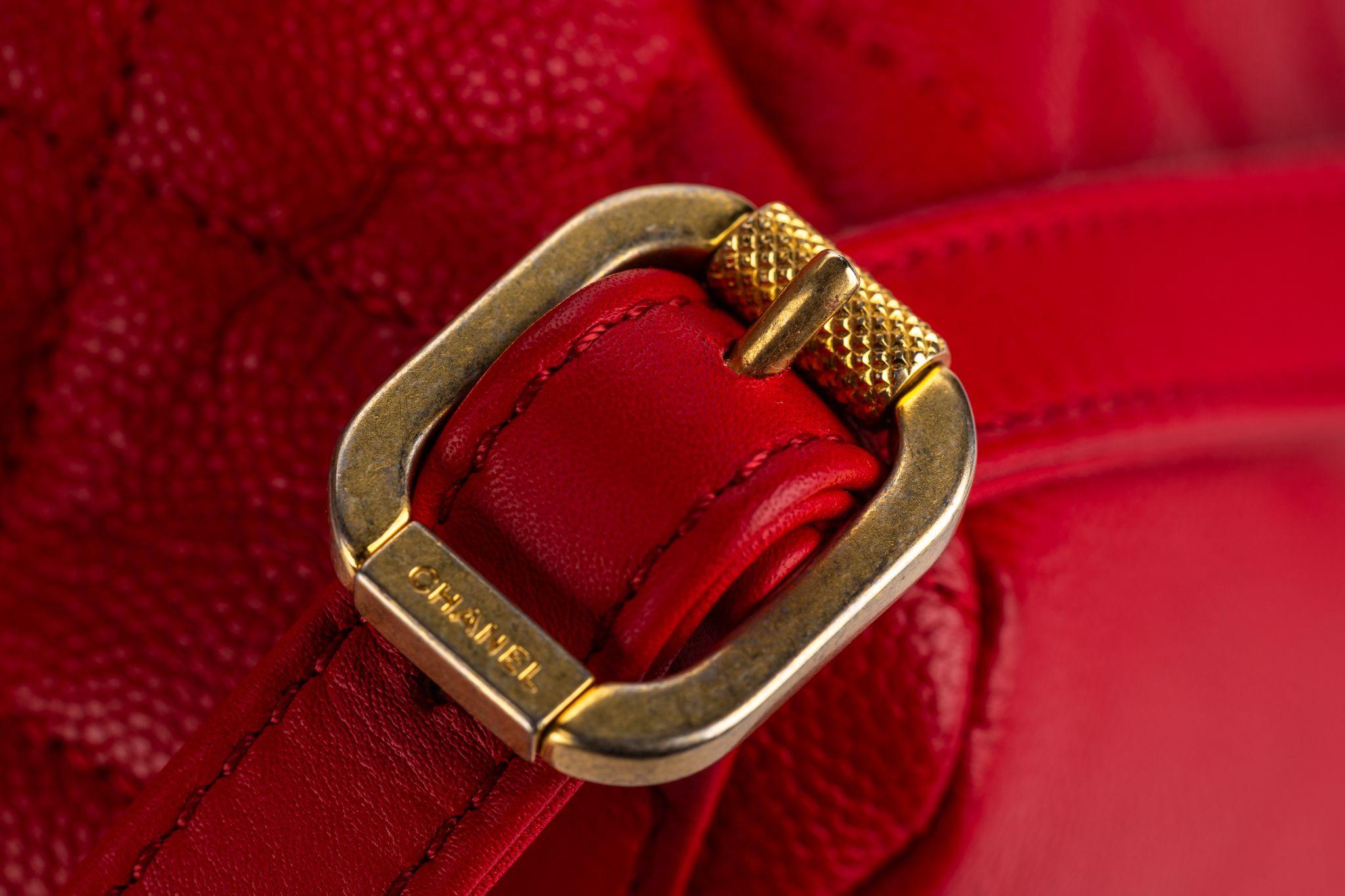 Chanel Caviar Quilted Filigree Backpack For Sale 5