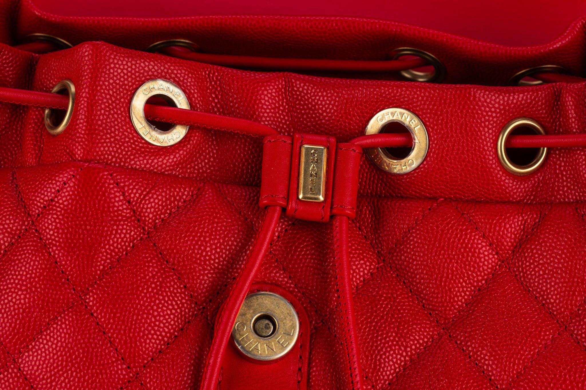 Chanel Caviar Quilted Filigree Backpack For Sale 7