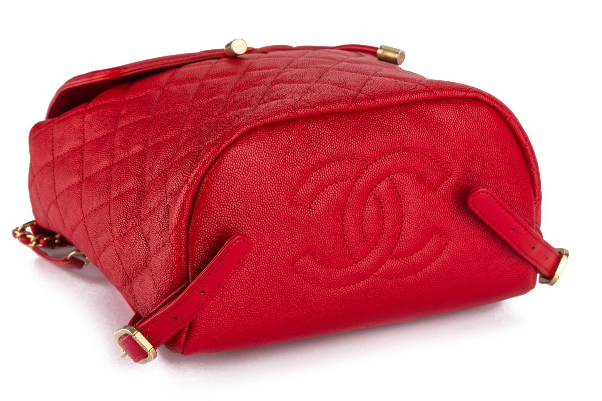 Women's Chanel Caviar Quilted Filigree Backpack For Sale