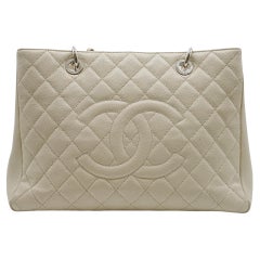 Chanel Caviar Quilted Grand Shopping Tote - '10s