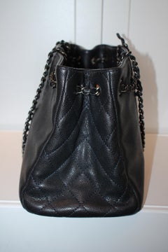 Chanel Caviar Shopping Tote