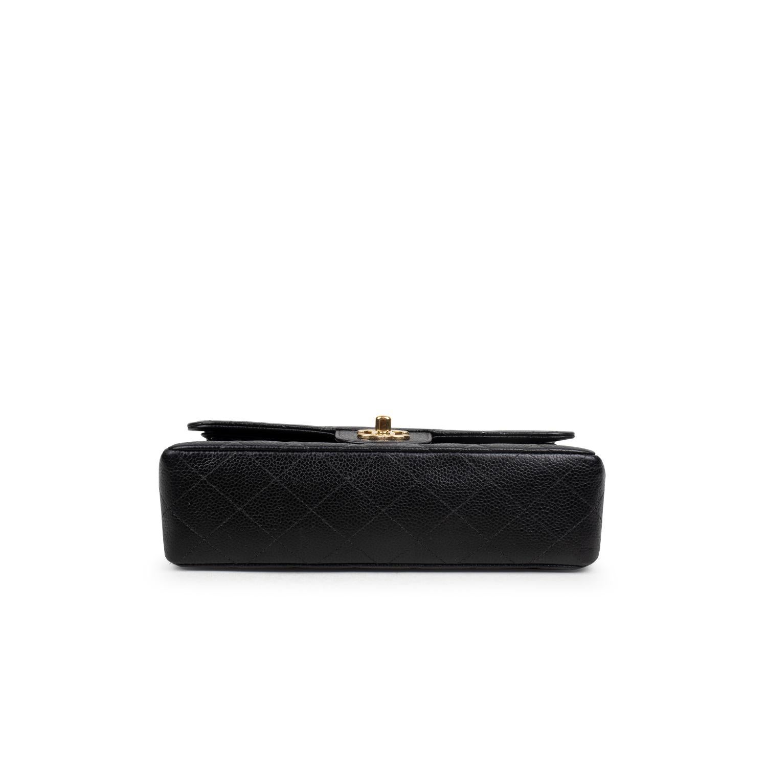 Chanel Caviar Small Classic Double Flap Bag 1