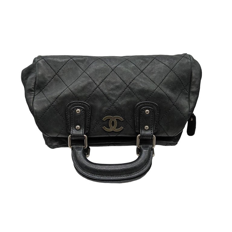 Chanel Caviar Small Outdoor Ligne Doctor Bag For Sale at 1stDibs